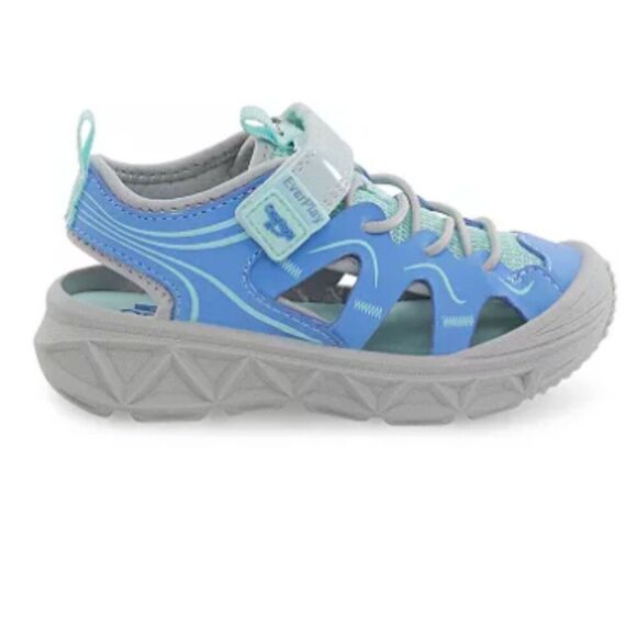 Oshkosh B'gosh® Toddler Sandals | Girl's 5T | Turquoise, Blue, Preschool - Picture 2 of 5